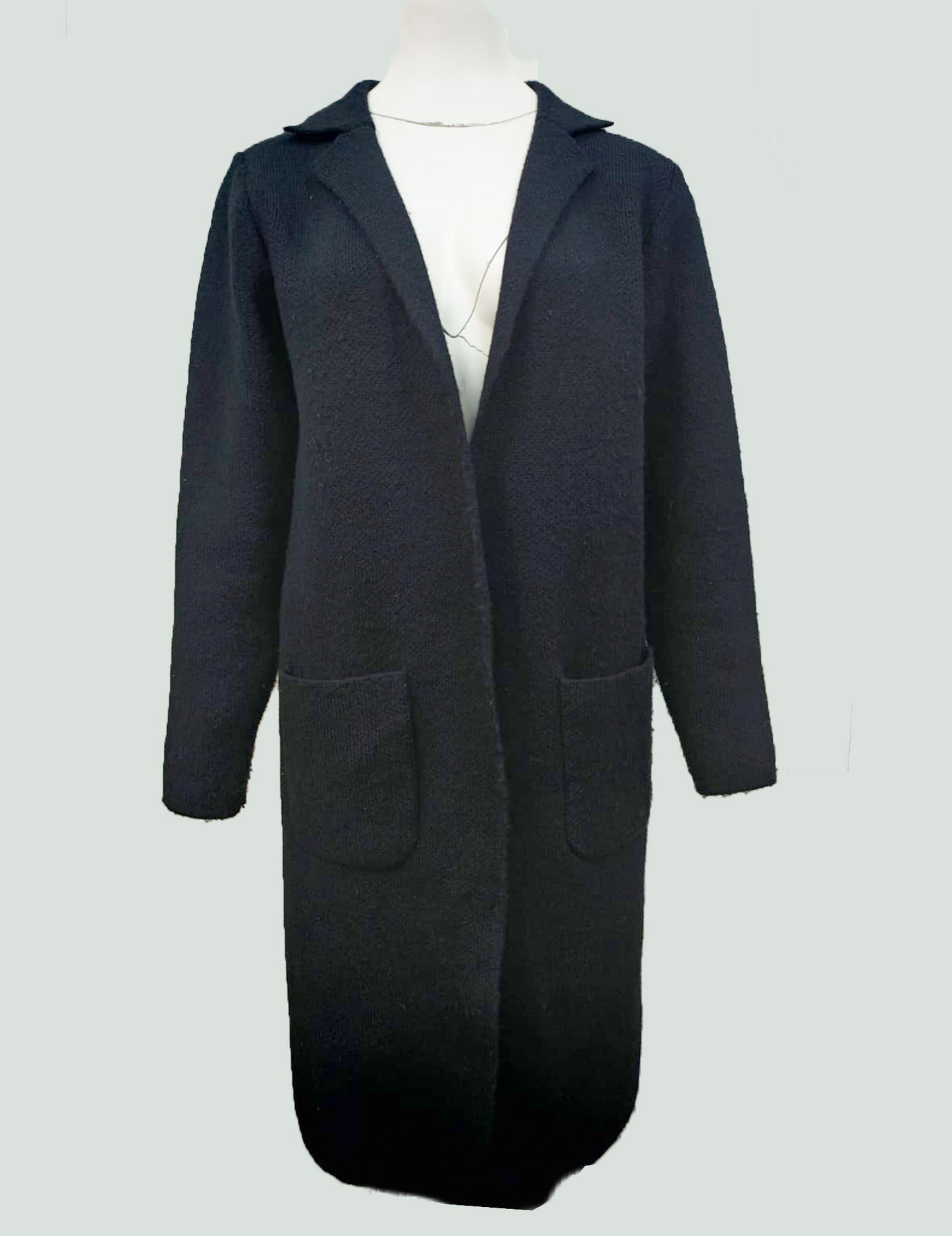 Full Sleeved Knitted Long Jacket