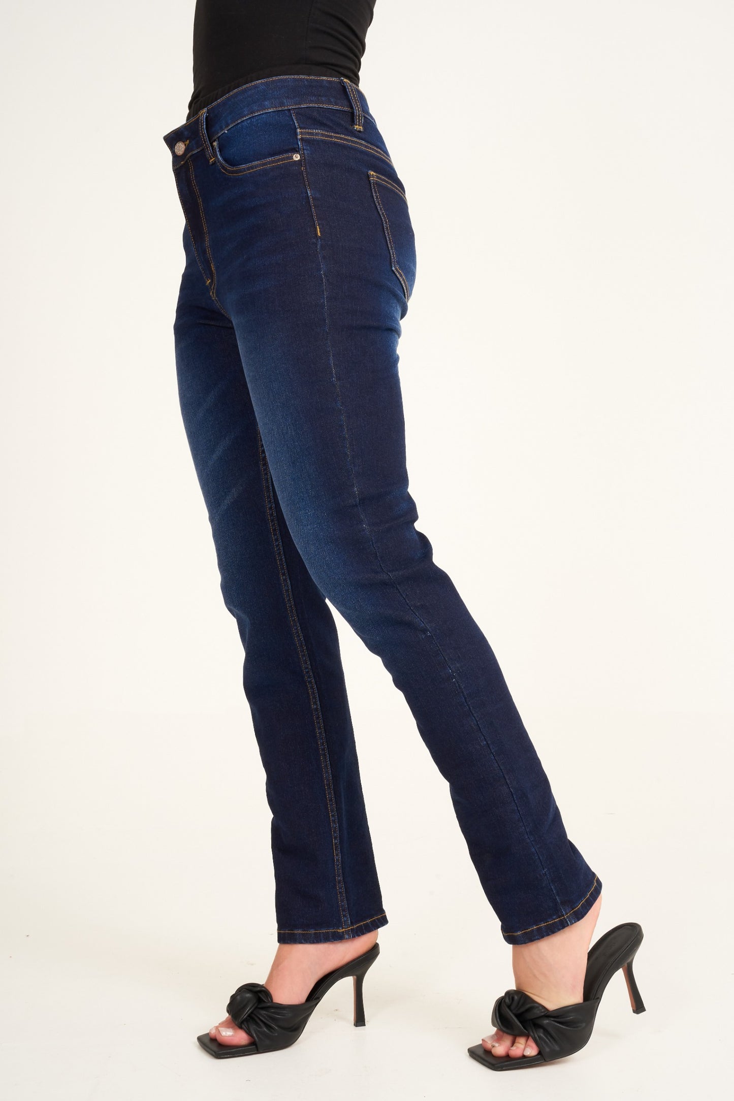 Comfort Stretch High Rise Denim Jeans