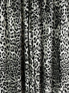 Leopard Print Ribbed Stretch Trousers £8.95