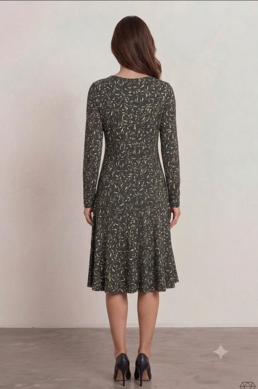 Swirl Print Midi Dress £14.95