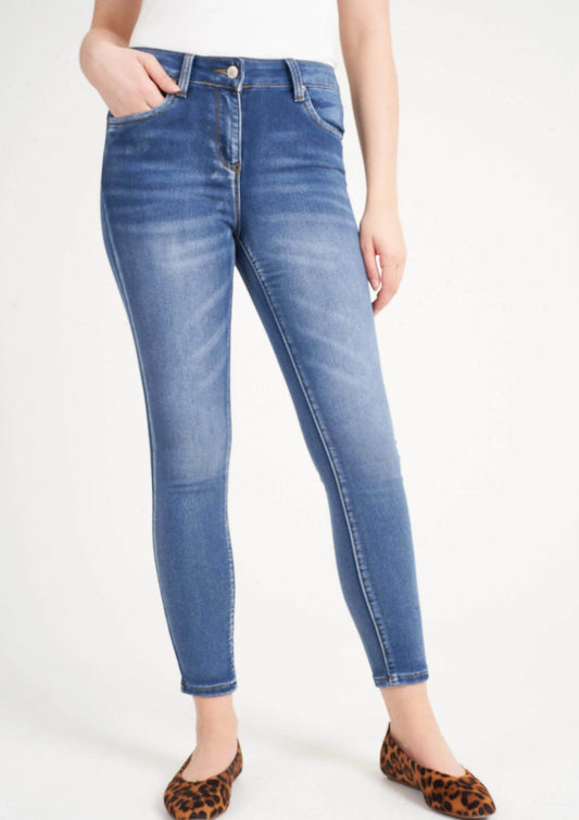 Light Wash Denim Slim Fit Jeans
