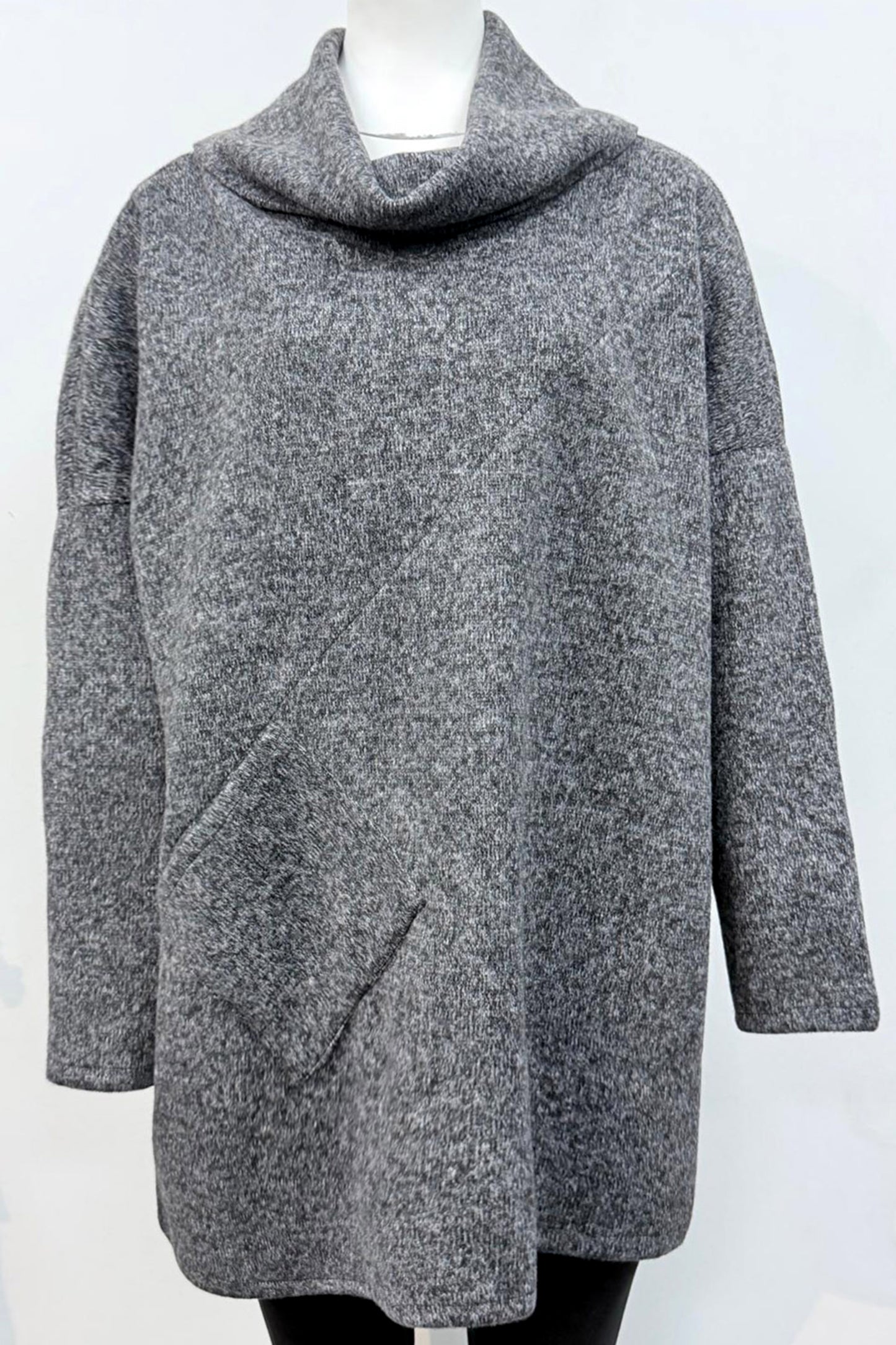 Cowl Neck Winter Top