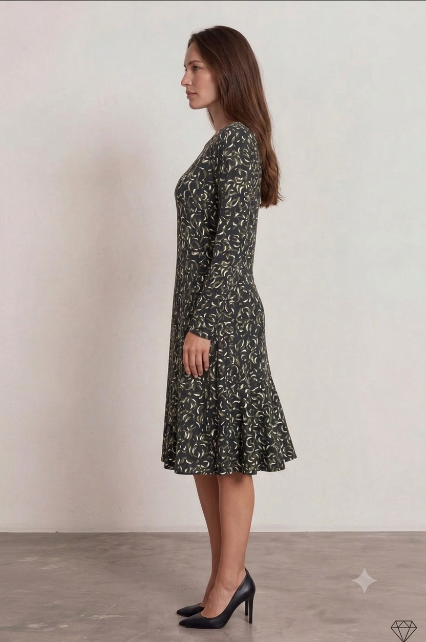 Swirl Print Midi Dress £14.95