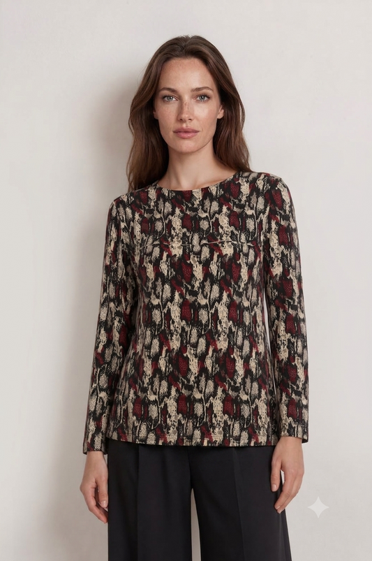 Abstract Snake Print Tunic £9.50