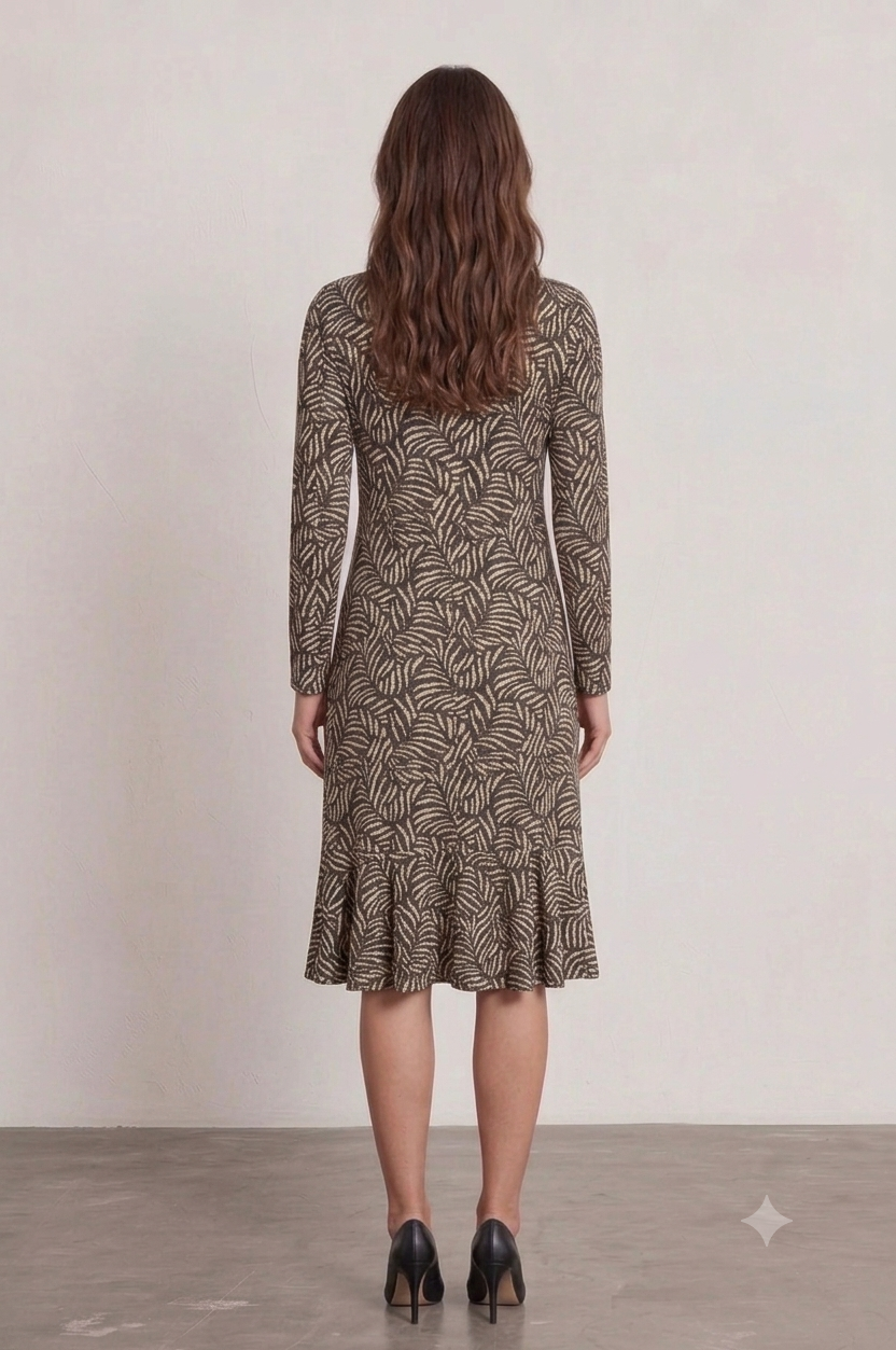 Abstract Palm-Wave Dress £14.95