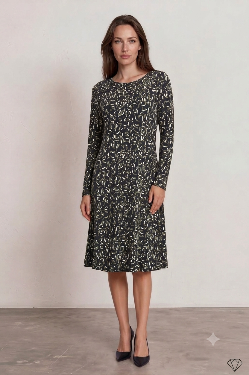 Swirl Print Midi Dress £14.95