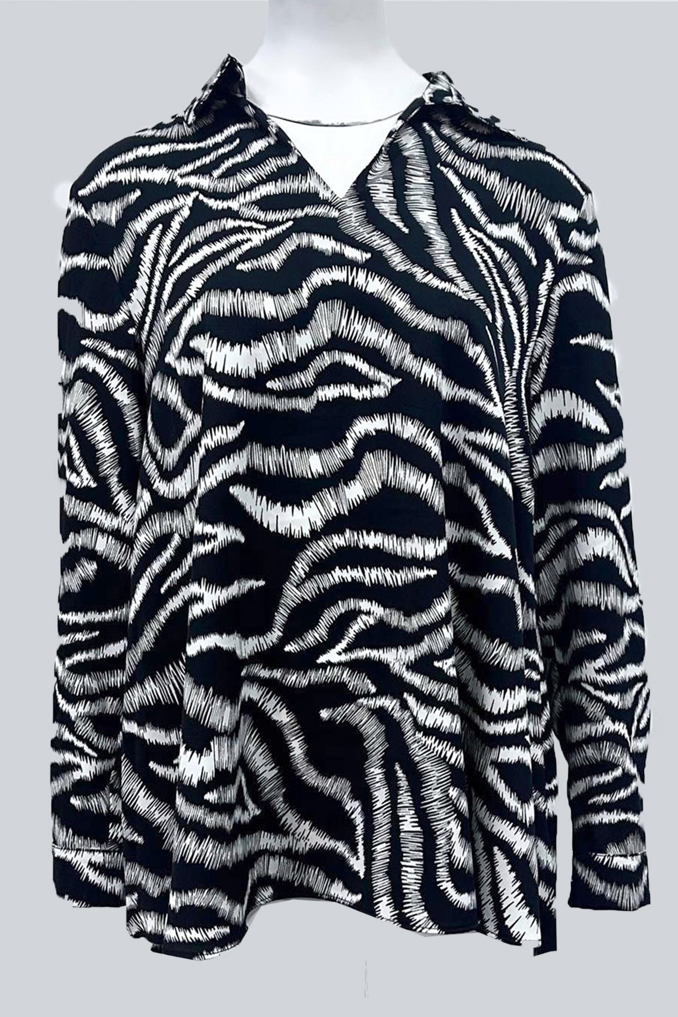 Animal Printed Shirt Top