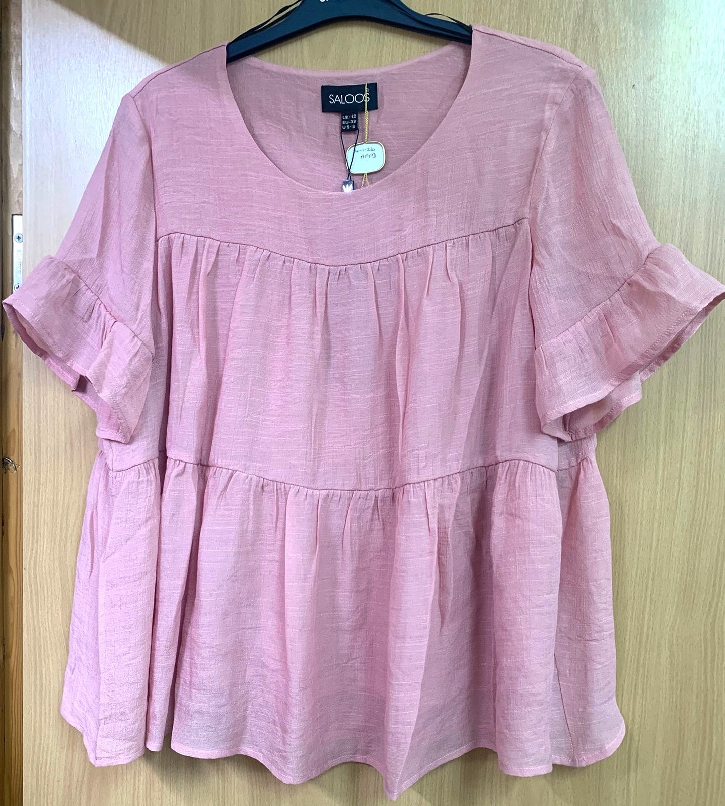 Summer Three Tier Top Flared Sleeves