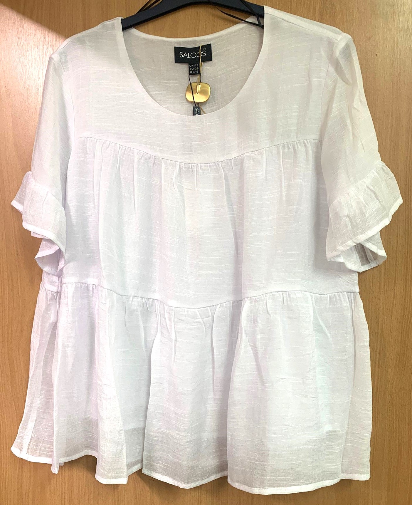 Summer Three Tier Top Flared Sleeves