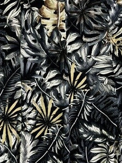 Leaf Print Panel Flare Skirt £11.95