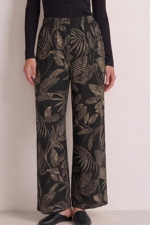 Foliage Print Wide-Leg Bottoms £9.50