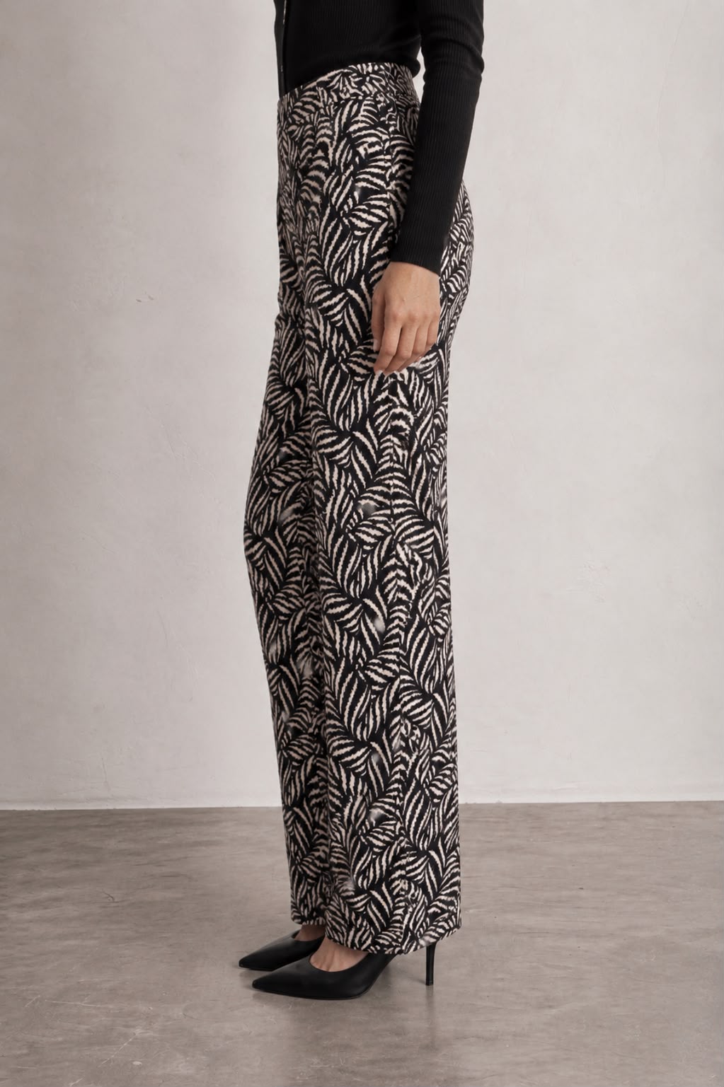 Animal Print Stretch Trousers £9.95