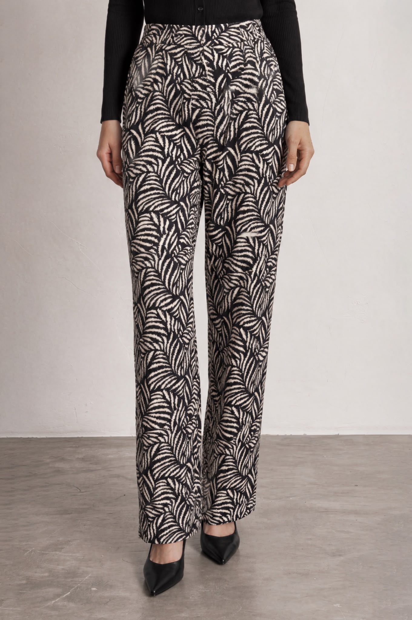 Animal Print Stretch Trousers £9.95