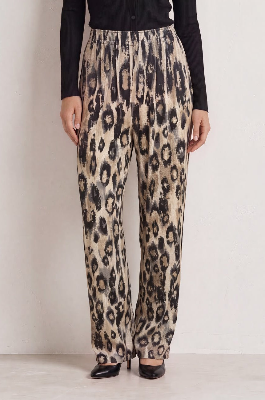 Animal Print Stretch Trousers £10.95
