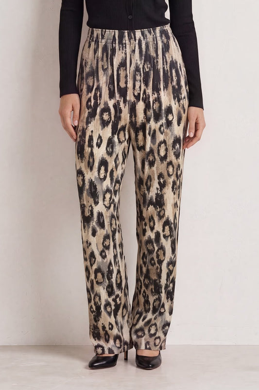 Animal Print Stretch Trousers £10.95