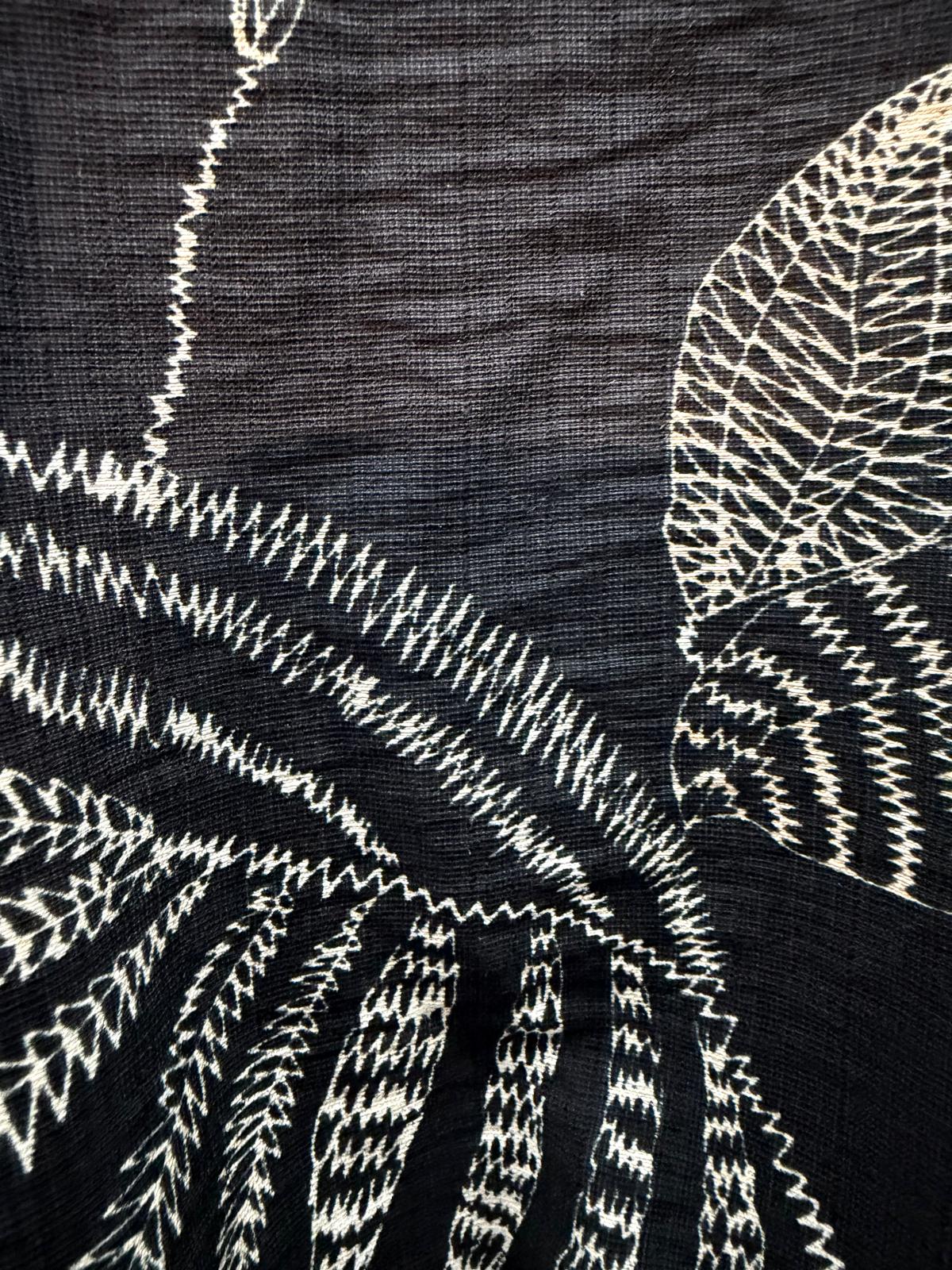 Textured Palm Print Front-Tie Top £8.95
