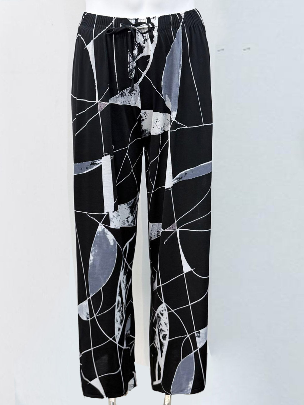 Geometric Printed Loose Fit Top