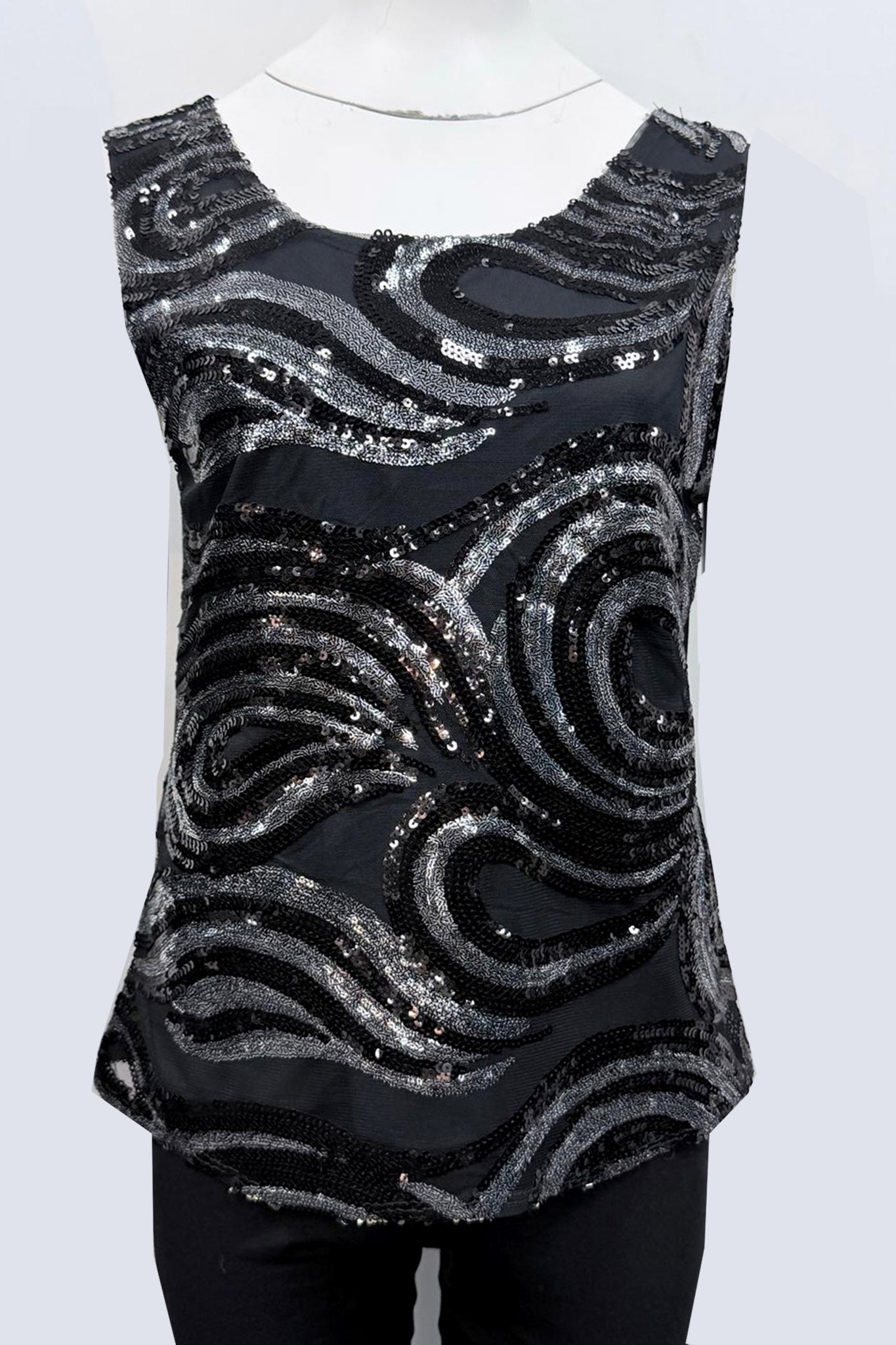 Heavy Sequin Vest Top